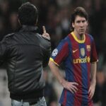 δάχτυλο στον Μέσι